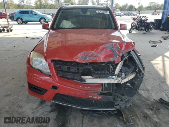 2011 Mercedes-Benz GLK 350 with VIN WDCGG8HB2BF551443, listed as a Copart auction lot 72948104 with 24,793 mi miles and Salvage Title. Bid and sale history available at DreamBid. Image 5.