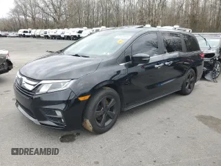 2020 Honda Odyssey EX-L with VIN 5FNRL6H73LB027654, listed as a Copart auction lot 47533955 with Not Provided miles and Salvage Title. Bid and sale history available at carsss.com. Image 1.