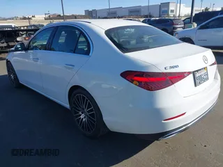 2022 Mercedes-Benz C 300 with VIN W1KAF4GB4NR020021, listed as a IAAI auction lot 41412120 with 14,430 mi miles and . Bid and sale history available at DreamBid. Image 3.