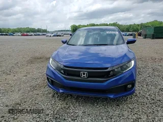2019 Honda Civic Sport with VIN 2HGFC2F82KH562525, listed as a Copart auction lot 54543335 with 55,730 mi miles and Salvage title. Bid and sale history available at DreamBid. Image 13.