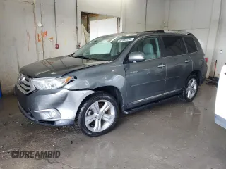 2012 Toyota Highlander Limited with VIN 5TDDK3EHXCS116447, listed as a Copart auction lot 57588265 with 152,799 mi miles and Salvage title. Bid and sale history available at DreamBid. Image 1.