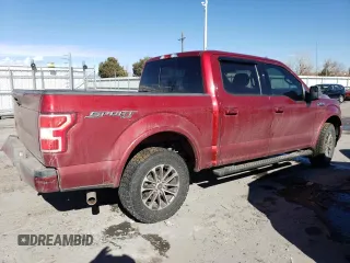 2019 Ford F-150 XL with VIN 1FTEW1EP2KKD26969, listed as a Copart auction lot 46751235 with 133,712 mi miles and Salvage Title. Bid and sale history available at carsss.com. Image 3.