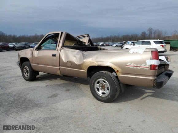 1995 Chevrolet C/K 1500 with VIN 1GCEK14Z8SZ103275, listed as a Copart auction lot 51133425 with 82,250 mi miles and Salvage Title. Bid and sale history available at carsss.com. Image 2.