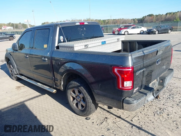 2017 Ford F-150 XL with VIN 1FTEW1C87HFA70423, listed as a IAAI auction lot 41906972 with 225,319 mi miles and . Bid and sale history available at DreamBid. Image 3.