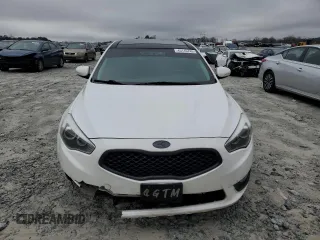 2014 Kia Cadenza Premium with VIN KNALN4D71E5127649, listed as a Copart auction lot 45116745 with 130,680 mi miles and Salvage Title. Bid and sale history available at DreamBid. Image 5.