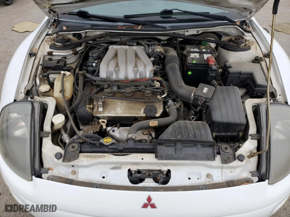2000 Mitsubishi Eclipse GT with VIN 4A3AC54L2YE042887, listed as a Copart auction lot 85121084 with 99,333 mi miles and Salvage Title. Bid and sale history available at carsss.com. Image 11.