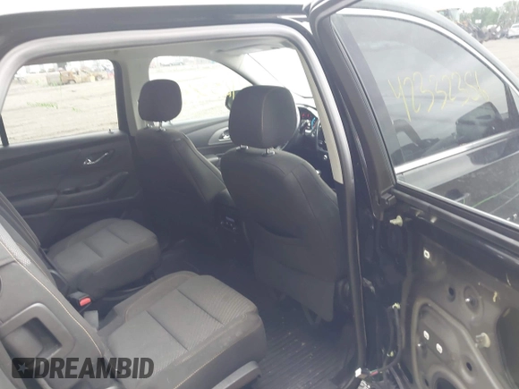 2019 Chevrolet Traverse LT Cloth with VIN 1GNERGKW6KJ186461, listed as a IAAI auction lot 42332356 with 115,240 mi miles and . Bid and sale history available at DreamBid. Image 8.
