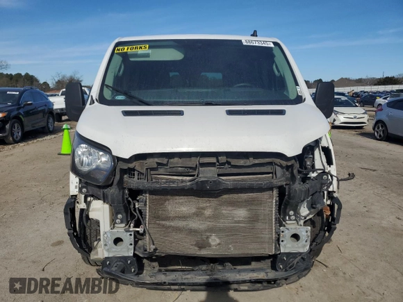 2020 Ford Transit Cargo с VIN 1FTBR1Y82LKA43360, выставлен на аукционе Copart как лот 48968545 с пробегом 523 215 миль миль и Списание • Salvage title. История ставок и продаж доступна на DreamBid. Изображение 5.