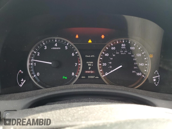 2013 Lexus GS 350 with VIN JTHBE1BL0D5017606, listed as a Copart auction lot 73057324 with 55,507 mi miles and Salvage Title. Bid and sale history available at carsss.com. Image 9.