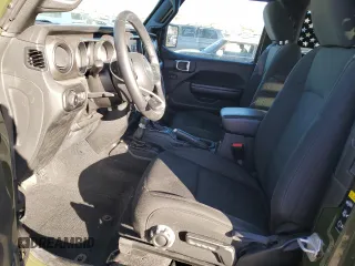 2021 Jeep Wrangler Sport S with VIN 1C4HJXAG6MW557583, listed as a Copart auction lot 88603685 with 28,325 mi miles and Salvage Title. Bid and sale history available at DreamBid. Image 7.