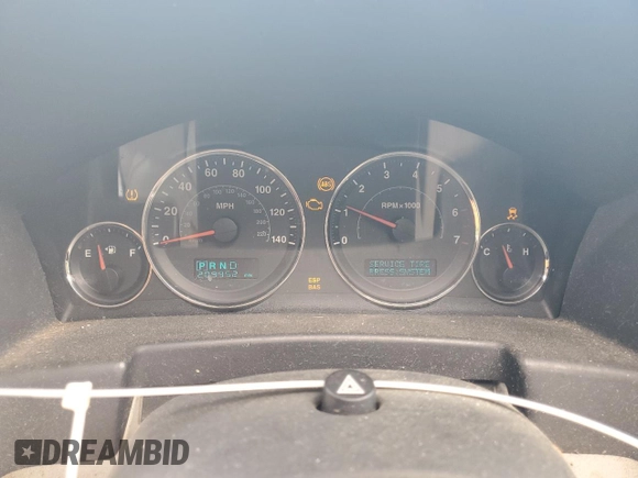 2007 Jeep Commander Limited с VIN 1J8HG58207C529970, выставлен на аукционе Copart как лот 56464675 с пробегом 209 952 миль миль и Чистый • Clean title. История ставок и продаж доступна на DreamBid. Изображение 9.