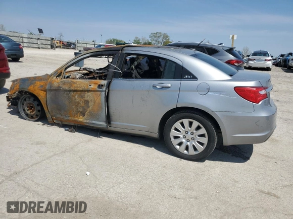 2014 Chrysler 200 LX with VIN 1C3CCBAB1EN141643, listed as a Copart auction lot 54255435 with Not Provided miles and Non Repairable. Bid and sale history available at DreamBid. Image 2.