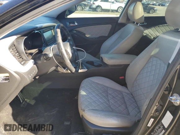2014 Kia Optima SX Turbo with VIN 5XXGR4A68EG334376, listed as a Copart auction lot 89090345 with 125,929 mi miles and Salvage title. Bid and sale history available at DreamBid. Image 7.