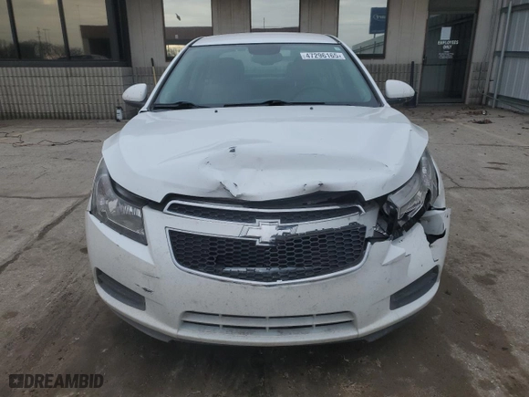 2014 Chevrolet Cruze 1LT with VIN 1G1PC5SB6E7265367, listed as a Copart auction lot 47296165 with 189,678 mi miles and Salvage Title. Bid and sale history available at carsss.com. Image 5.