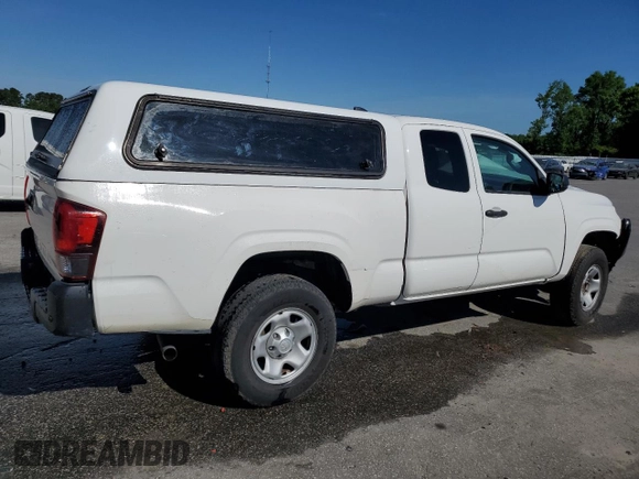 2021 Toyota Tacoma SR with VIN 3TYRX5GN6MT029026, listed as a Copart auction lot 54786755 with 105,315 mi miles and Salvage title. Bid and sale history available at DreamBid. Image 3.