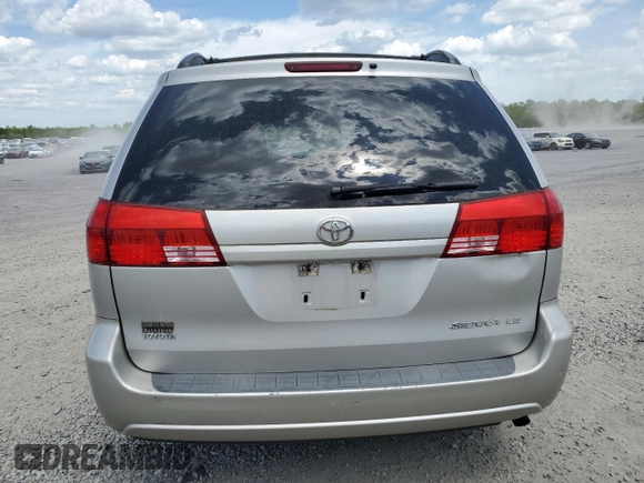 2005 Toyota Sienna CE with VIN 5TDZA23C55S355501, listed as a Copart auction lot 54168415 with 176,844 mi miles and Salvage Title. Bid and sale history available at DreamBid. Image 6.