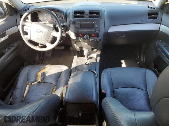 2009 Kia Borrego LX with VIN KNDJH741295020453, listed as a Copart auction lot 43809965 with 188,077 mi miles and Salvage Title. Bid and sale history available at DreamBid. Image 8.