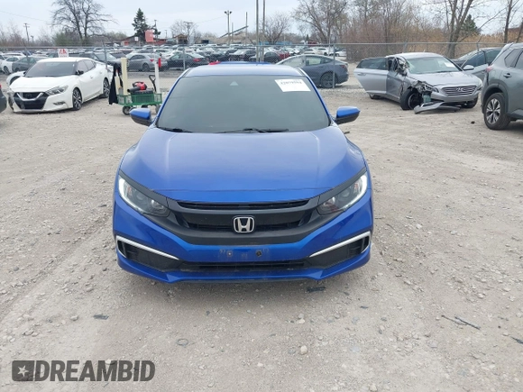 2020 Honda Civic LX with VIN 2HGFC2F69LH550744, listed as a IAAI auction lot 42079594 with 34,724 mi miles and . Bid and sale history available at DreamBid. Image 12.