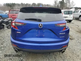 2023 Acura RDX w/A-Spec Advance Package with VIN 5J8TC2H87PL007127, listed as a Copart auction lot 88070035 with 24,296 mi miles and Salvage Title. Bid and sale history available at carsss.com. Image 6.