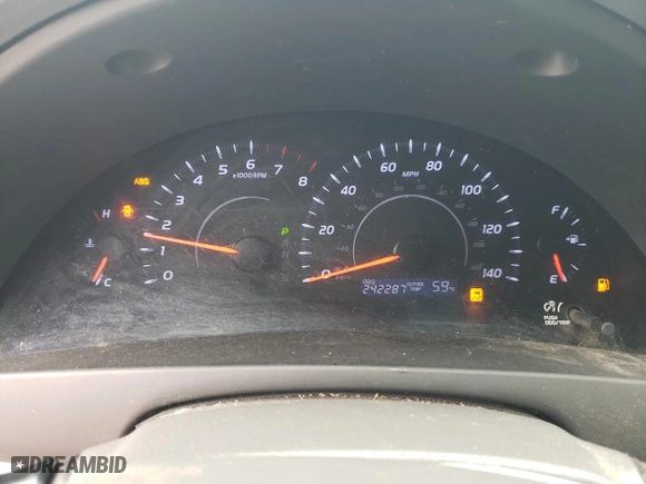 2011 Toyota Camry LE with VIN 4T4BF3EK9BR092659, listed as a Copart auction lot 53282825 with 242,287 mi miles and Salvage Title. Bid and sale history available at carsss.com. Image 9.