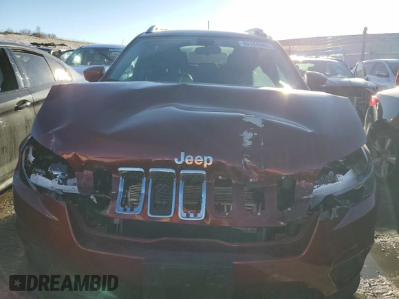 2020 Jeep Cherokee Altitude with VIN 1C4PJMLX7LD603990, listed as a Copart auction lot 88444445 with 16,944 mi miles and Salvage Title. Bid and sale history available at carsss.com. Image 5.