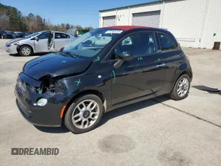 2013 FIAT 500 Pop z VIN 3C3CFFDR4DT590272, wystawiony jako Copart lot #47265165 z przebiegiem 73 734 mil mil oraz Szkoda całkowita • Salvage title. Historia ofert i sprzedaży dostępna na DreamBid. Obrazek 1.