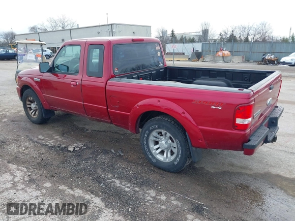 2009 Ford Ranger XLT with VIN 1FTZR45E69PA36126, listed as a IAAI auction lot 41822439 with 160,947 mi miles. Bid and sale history available at carsss.com. Image 3.