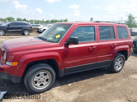 2016 Jeep Patriot Sport with VIN 1C4NJRBB3GD546283, listed as a IAAI auction lot 42599307 with 132,729 mi miles and . Bid and sale history available at DreamBid. Image 14.