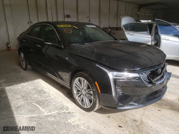 2023 Cadillac CT4 Premium Luxury with VIN 1G6DF5RK6P0132369, listed as a Copart auction lot 73298923 with 13,808 mi miles and Clean Title. Bid and sale history available at carsss.com. Image 4.