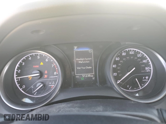 2022 Toyota Camry SE with VIN 4T1G11AK1NU656303, listed as a Copart auction lot 52543515 with 51,239 mi miles and Salvage Title. Bid and sale history available at DreamBid. Image 9.