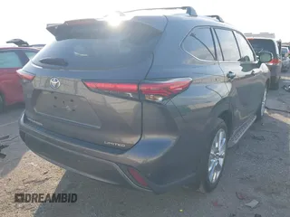 2023 Toyota Highlander L with VIN 5TDKDRAHXPS518355, listed as a IAAI auction lot 41115413 with 17,646 mi miles and . Bid and sale history available at DreamBid. Image 4.