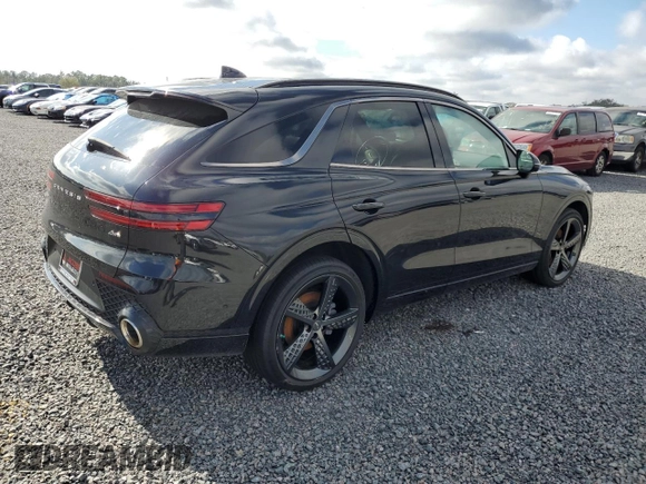 2022 Genesis GV70 2.5T with VIN KMUMADTB5NU034130, listed as a Copart auction lot 85629084 with 32,651 mi miles and Salvage Title. Bid and sale history available at DreamBid. Image 3.
