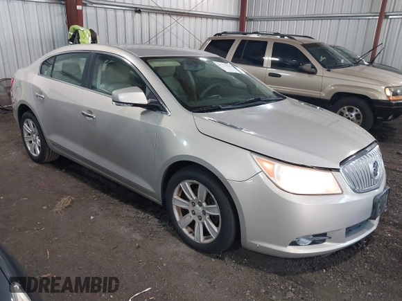 2010 Buick LaCrosse CXL with VIN 1G4GC5EG3AF270973, listed as a IAAI auction lot 42771201 with 82,170 mi miles and . Bid and sale history available at DreamBid. Image 1.