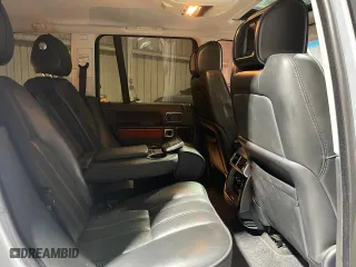 2011 Land Rover Range Rover HSE LUX with VIN SALMF1D42BA355759, listed as a Copart auction lot 52832745 with 77,618 mi miles and Salvage Title. Bid and sale history available at carsss.com. Image 6.
