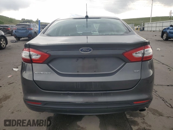 2016 Ford Fusion SE with VIN 1FA6P0H73G5122393, listed as a Copart auction lot 60175105 with 119,408 mi miles and Salvage title. Bid and sale history available at DreamBid. Image 6.