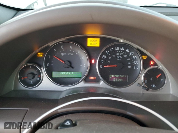 2006 Buick Rendezvous with VIN 3G5DA03L66S560523, listed as a Copart auction lot 83699084 with 123,099 mi miles and Clean Title. Bid and sale history available at DreamBid. Image 9.