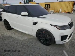 2018 Land Rover Range Rover Sport with VIN SALWR2RE6JA193690, listed as a Copart auction lot 84492464 with 69,495 mi miles and Salvage Title. Bid and sale history available at DreamBid. Image 4.