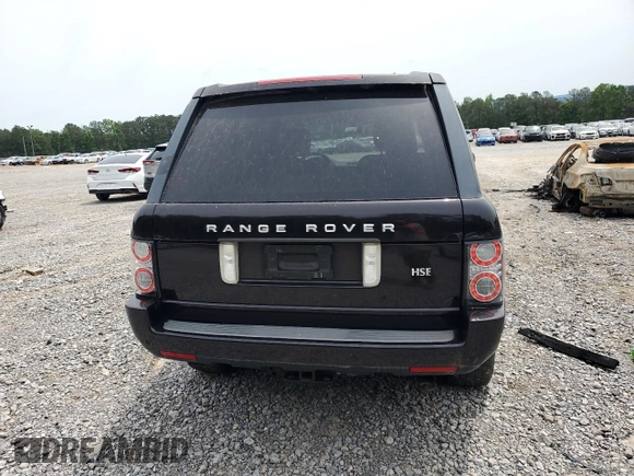 2010 Land Rover Range Rover HSE with VIN SALME1D41AA327565, listed as a Copart auction lot 56504005 with 122,900 mi miles and Clean title. Bid and sale history available at DreamBid. Image 6.