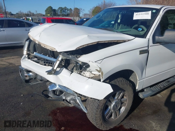 2007 Ford F-150 XLT with VIN 1FTPX14V17NA87765, listed as a IAAI auction lot 41522308 with 207,548 mi miles. Bid and sale history available at carsss.com. Image 12.