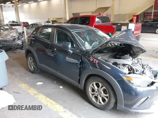 2019 Mazda CX-3 Sport with VIN JM1DKFB70K1453573, listed as a IAAI auction lot 40166219 with 1 mi miles. Bid and sale history available at carsss.com. Image 1.