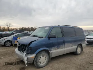 2000 Chevrolet Astro with VIN 1GNEL19W7YB157882, listed as a Copart auction lot 80361404 with 105,742 mi miles and Salvage Title. Bid and sale history available at carsss.com. Image 1.