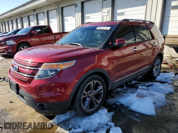 2015 Ford Explorer Limited z VIN 1FM5K7F86FGB09094, wystawiony jako Copart lot #88515115 z przebiegiem 174 863 mil mil oraz Szkoda całkowita • Salvage title. Historia ofert i sprzedaży dostępna na DreamBid. Obrazek 1.