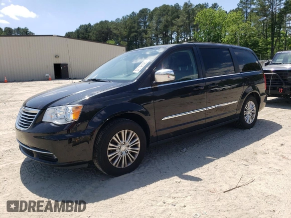 2015 Chrysler Town & Country Touring L z VIN 2C4RC1CG9FR574236, wystawiony jako Copart lot #57702925 z przebiegiem 87 453 mil mil oraz Szkoda całkowita • Salvage title. Historia ofert i sprzedaży dostępna na DreamBid. Obrazek 1.