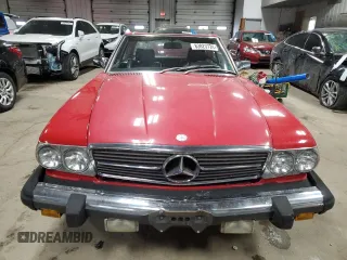 1982 Mercedes-Benz 380 with VIN WDBBA45A9CB015960, listed as a Copart auction lot 83823724 with 141,060 mi miles and Clean Title. Bid and sale history available at carsss.com. Image 5.