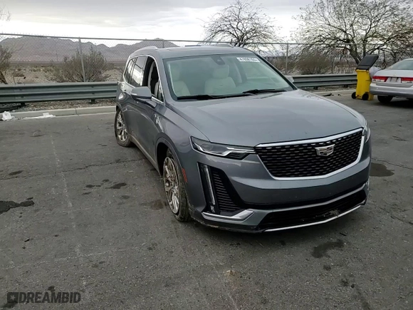 2020 Cadillac XT6 FWD Premium Luxury with VIN 1GYKPCRS5LZ201302, listed as a Copart auction lot 47898165 with 61,527 mi miles and Salvage Title. Bid and sale history available at carsss.com. Image 11.