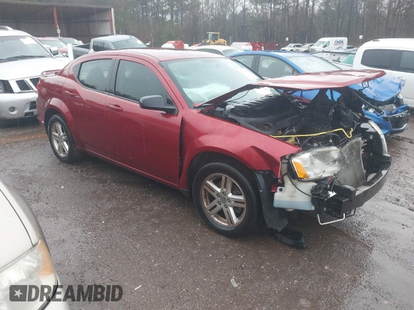 2014 Dodge Avenger SE with VIN 1C3CDZAG3EN218899, listed as a IAAI auction lot 41569599 with 158,474 mi miles. Bid and sale history available at carsss.com. Image 1.