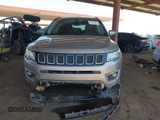 2019 Jeep Compass Limited with VIN 3C4NJDCB8KT791262, listed as a IAAI auction lot 42058202 with 127,992 mi miles and . Bid and sale history available at DreamBid. Image 12.