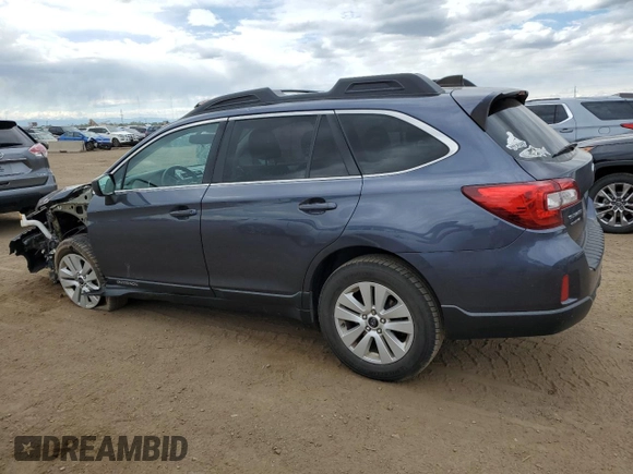 2017 Subaru Outback Premium с VIN 4S4BSADC9H3323143, выставлен на аукционе Copart как лот 57487515 с пробегом 104 339 миль миль и Списание • Salvage title. История ставок и продаж доступна на DreamBid. Изображение 2.