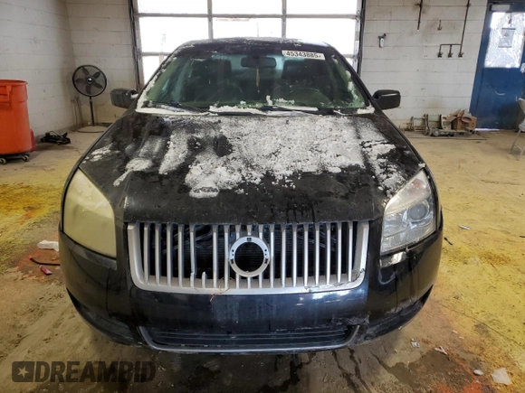 2008 Mercury Milan Premier with VIN 3MEHM08188R662665, listed as a Copart auction lot 45343885 with 248,477 mi miles and Salvage title. Bid and sale history available at DreamBid. Image 5.