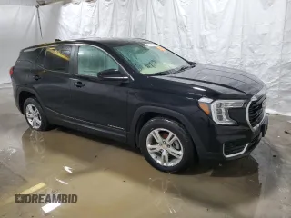 2022 GMC Terrain SLE with VIN 3GKALTEV4NL177781, listed as a Copart auction lot 50382735 with Not provided miles and Salvage title. Bid and sale history available at DreamBid. Image 4.